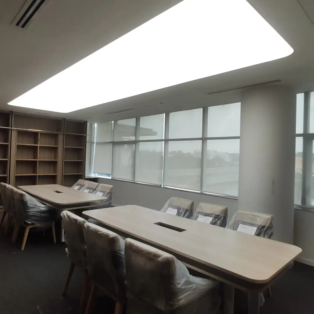 Office-ceiling-lighting